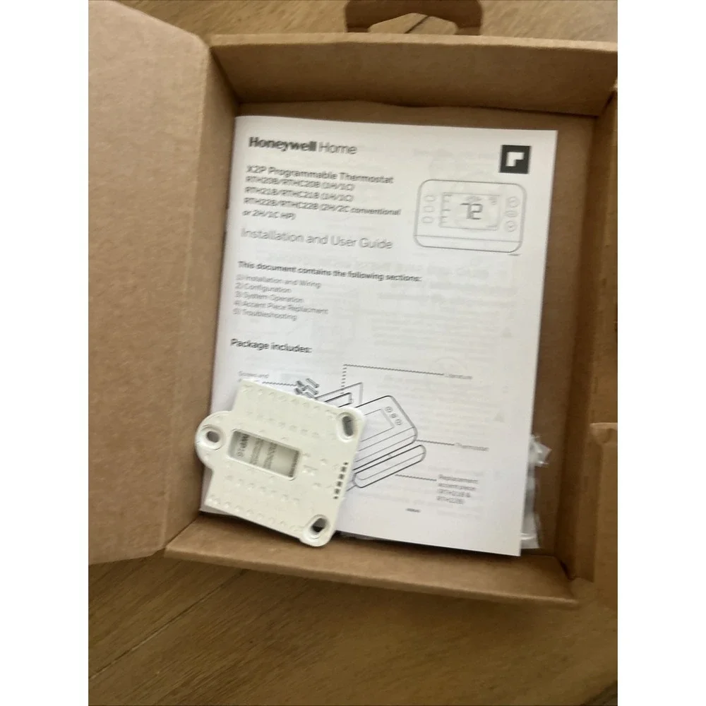Honeywell‎ X2P Single Stage Programmable Thermostat RTH20B Home